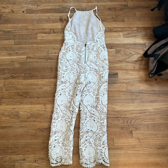 Stone Cold Fox Dylan Jumpsuit White EUC - Picture 7 of 12
